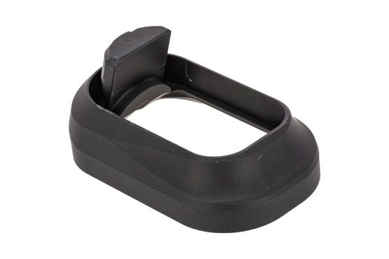 The Taran Tactical Glock 17 Competition Magazine Well Gen 4 features a black anodized finish